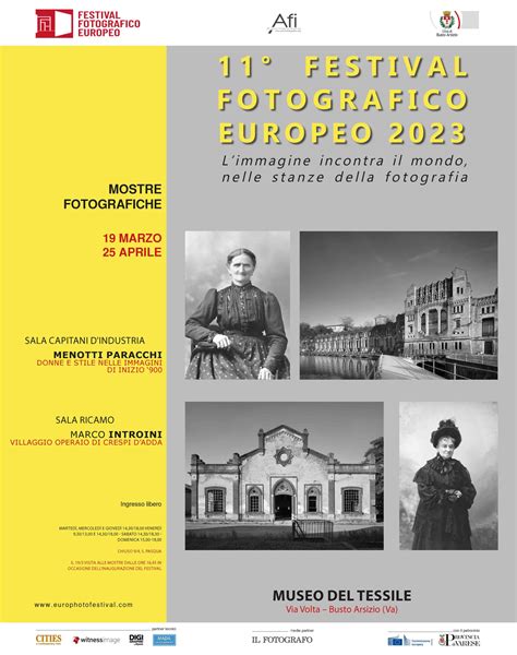 gallaerate 6 marzo conferenza fotografia hermes|Il Festival Fotografico Europeo torna tra Legnano e Castellanza.